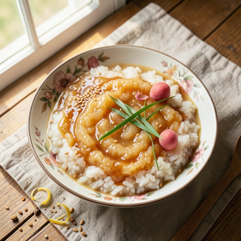 Asian Sweet Rice Dessert Recipe: Coconut-Milk Poached Pearl Magic