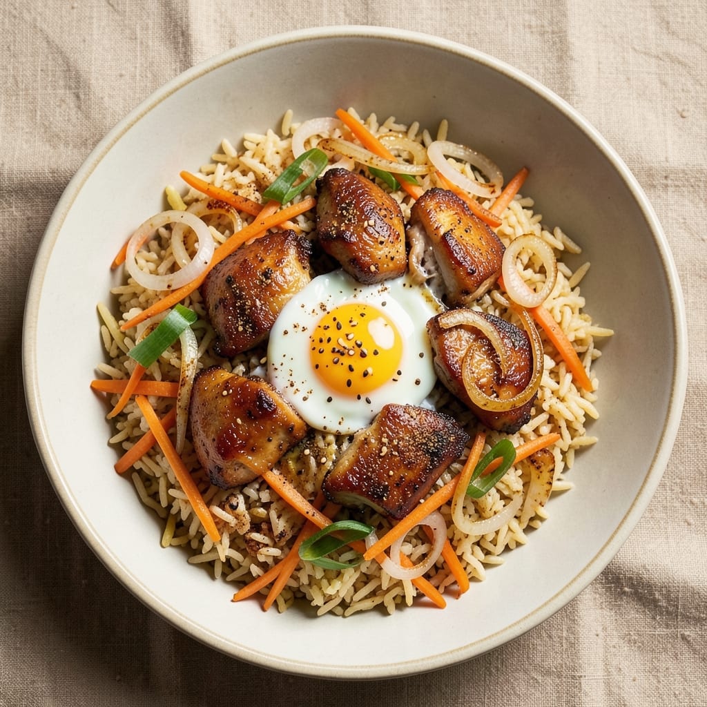 Five Spice Fried Rice Recipe: Wok-Seared Aromatics and Eggy Richness