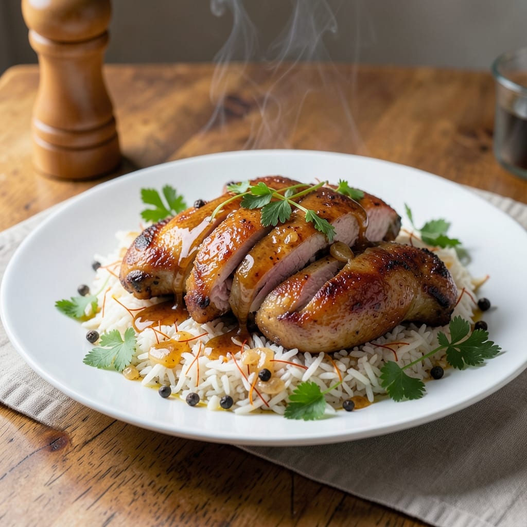 A Chef's Life Chicken and Rice Recipe: One-Pot Saffron-Infused Harmony