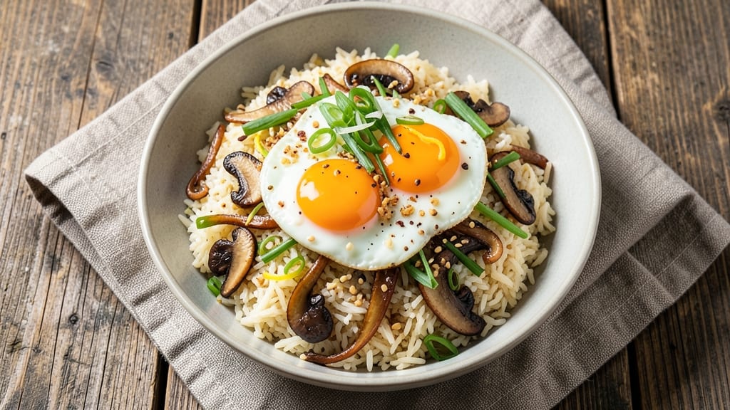 Chinese Mushroom Fried Rice Recipe: Wok-Tossed Umami Bomb in 20 Minutes