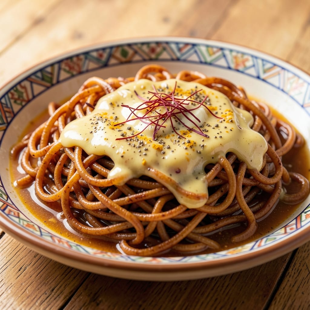 Arabic Vermicelli Rice Recipe: Toasted Spice and Saffron Threads