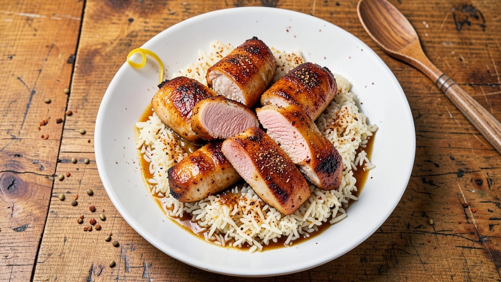 Chicken Tenderloins and Rice Recipe: Smoky Cumin-Spiced Protein Over Fluffy Grains