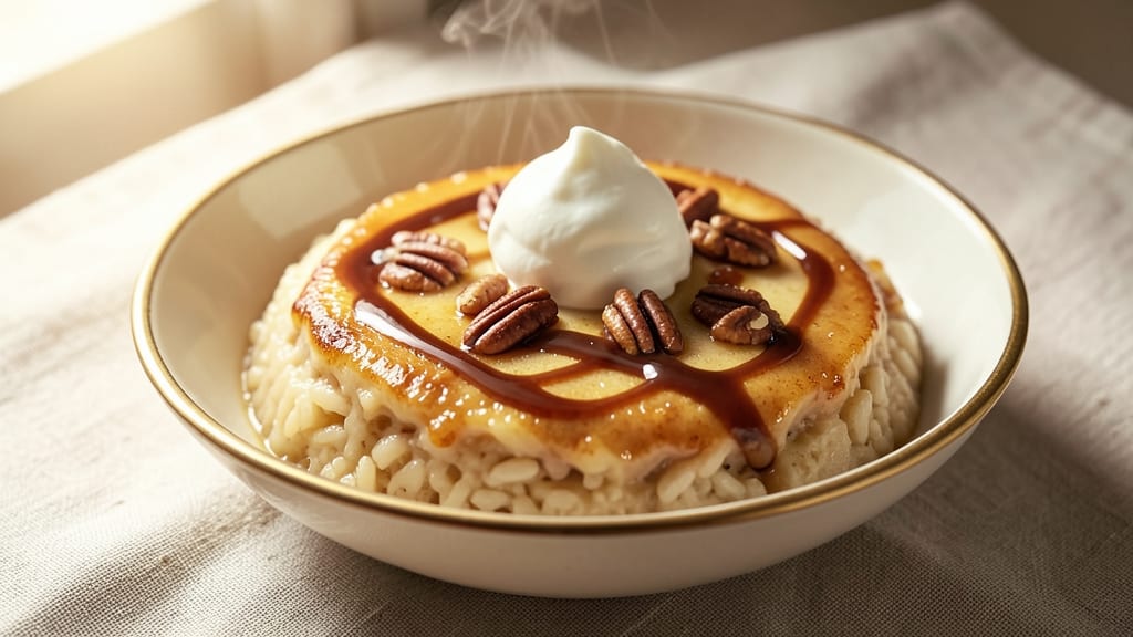 Butterscotch Rice Pudding Recipe: Caramelized Vanilla Swirls in Creamy Bliss