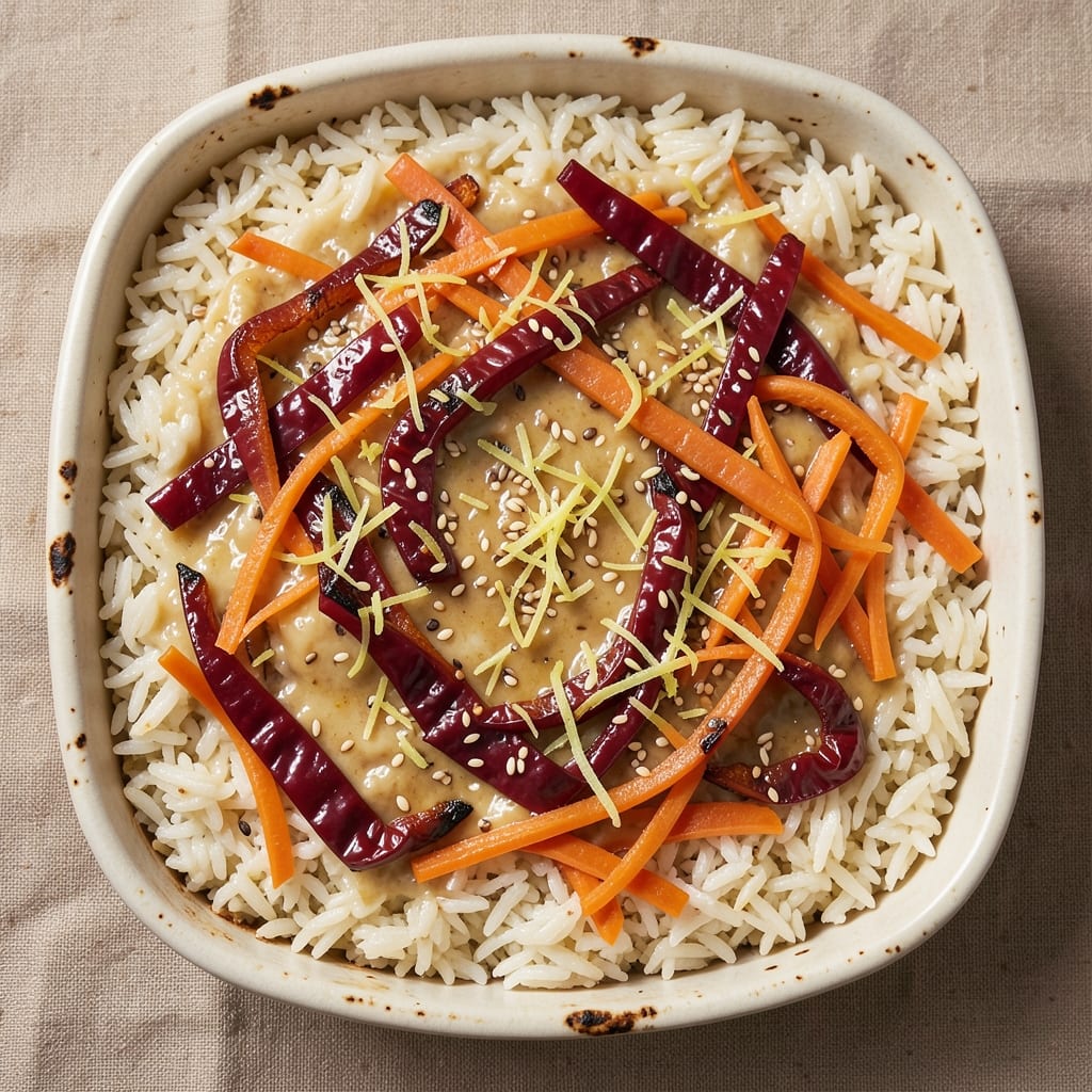 Asian Rice Casserole Recipe: Fragrant Coconut-Lime Crisp-Top Magic