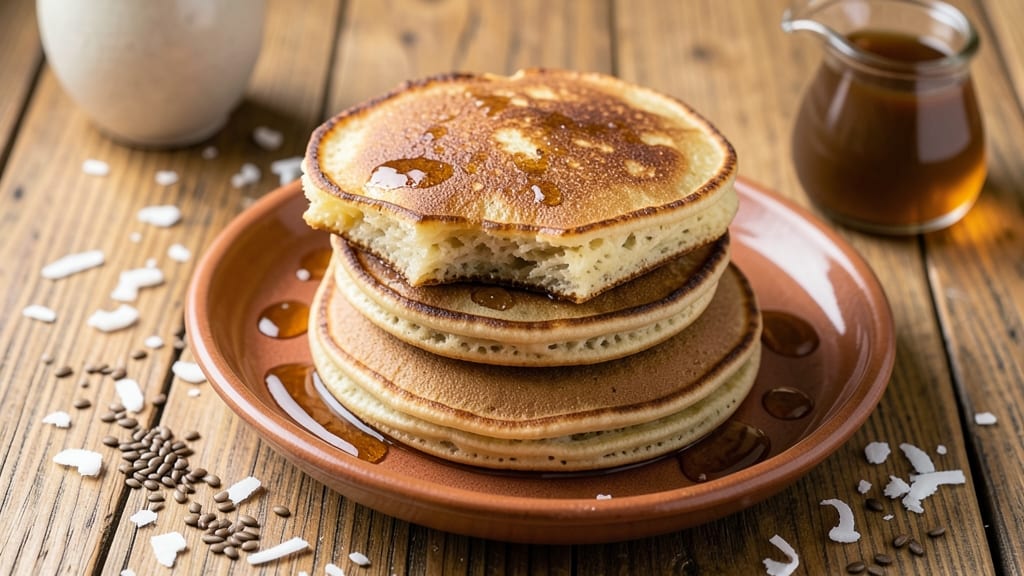 Brown Rice Flour Pancakes Recipe: Fluffy and Nutrient-Packed Breakfast Stack