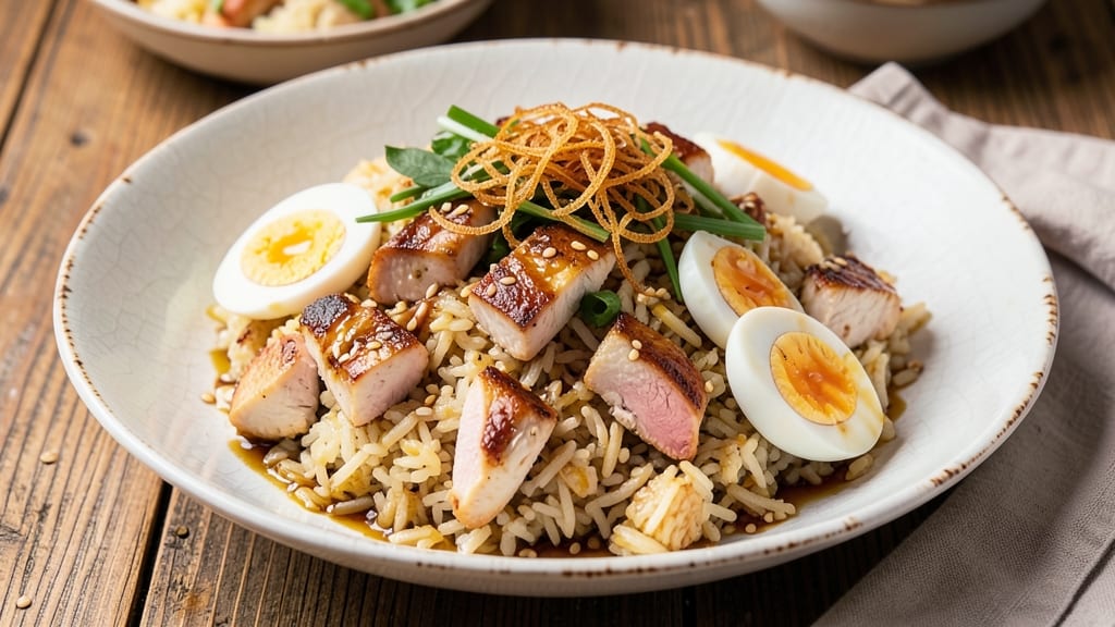 Chicken Fried Rice Recipe Sesame Oil: Wok-Tossed Crunch and Fragrant Aroma Fusion