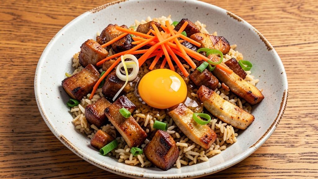 Chicken and Pork Fried Rice Recipe: Wok-Tossed Protein Powerhouse