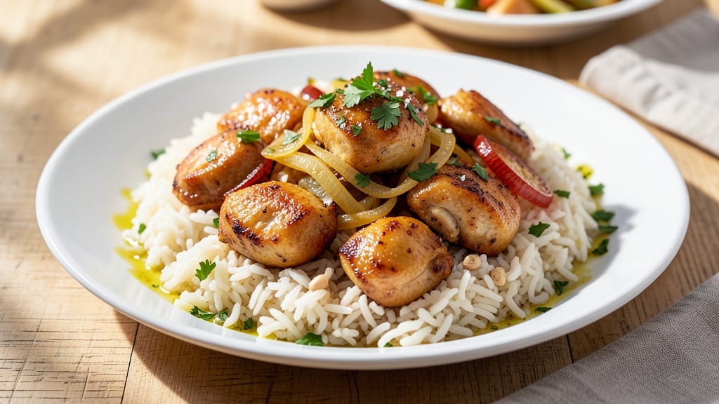 Chicken and Rice Mixed Together Recipe: One-Pan Protein-Rice Harmony