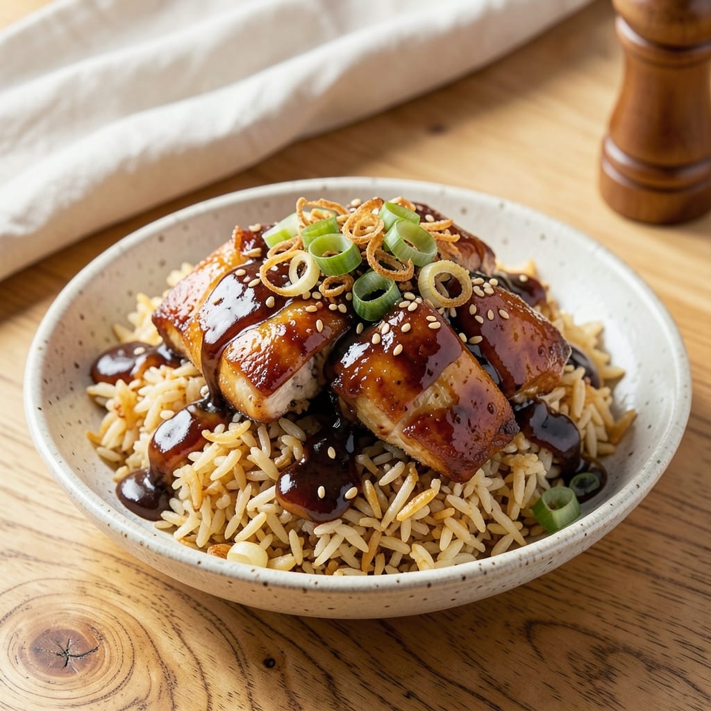 Adobo Fried Rice Recipe Hawaii: Soy-Glazed Protein and Charred Rice Fusion