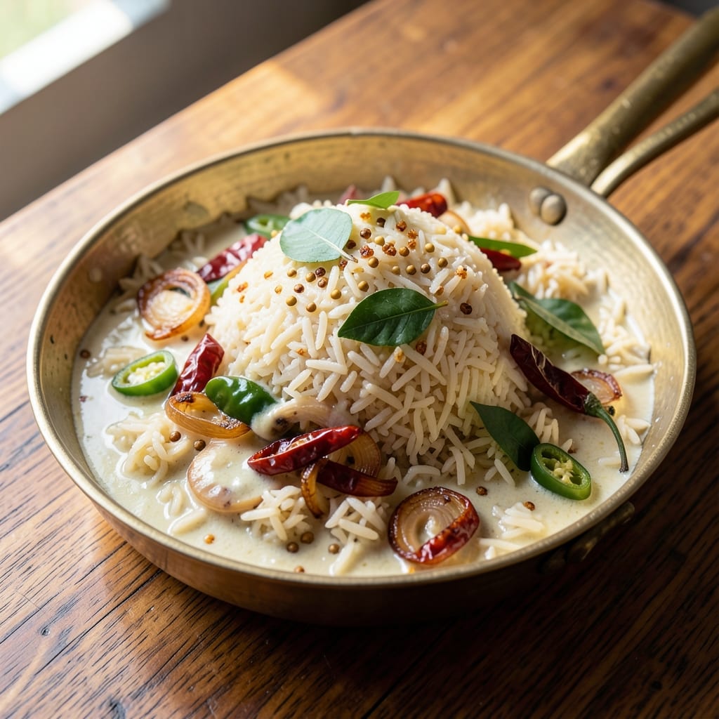 Andhra Coconut Rice Recipe: Toasted Spice and Coconut Crunch Harmony