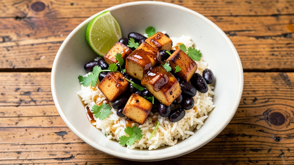 Chipotle Veg Rice Bowl Recipe: Smoky Chipotle Crunch Over Fluffy Rice