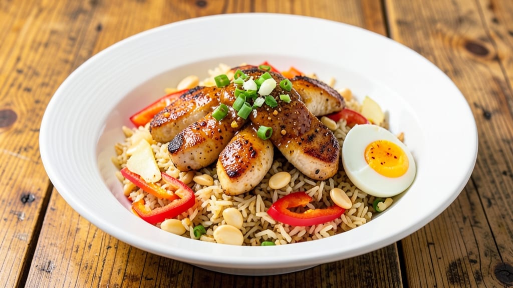 Chicken Fried Rice Recipe Youtube: Wok-Tossed Crunch With Eggy Protein Twist