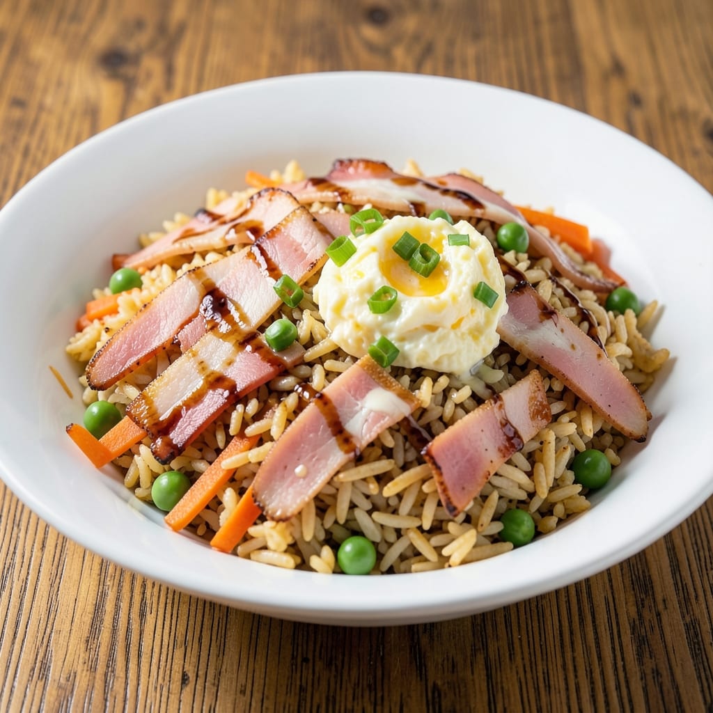 American Deli Fried Rice Recipe: Crispy Eggs and Savory Umami Crunch