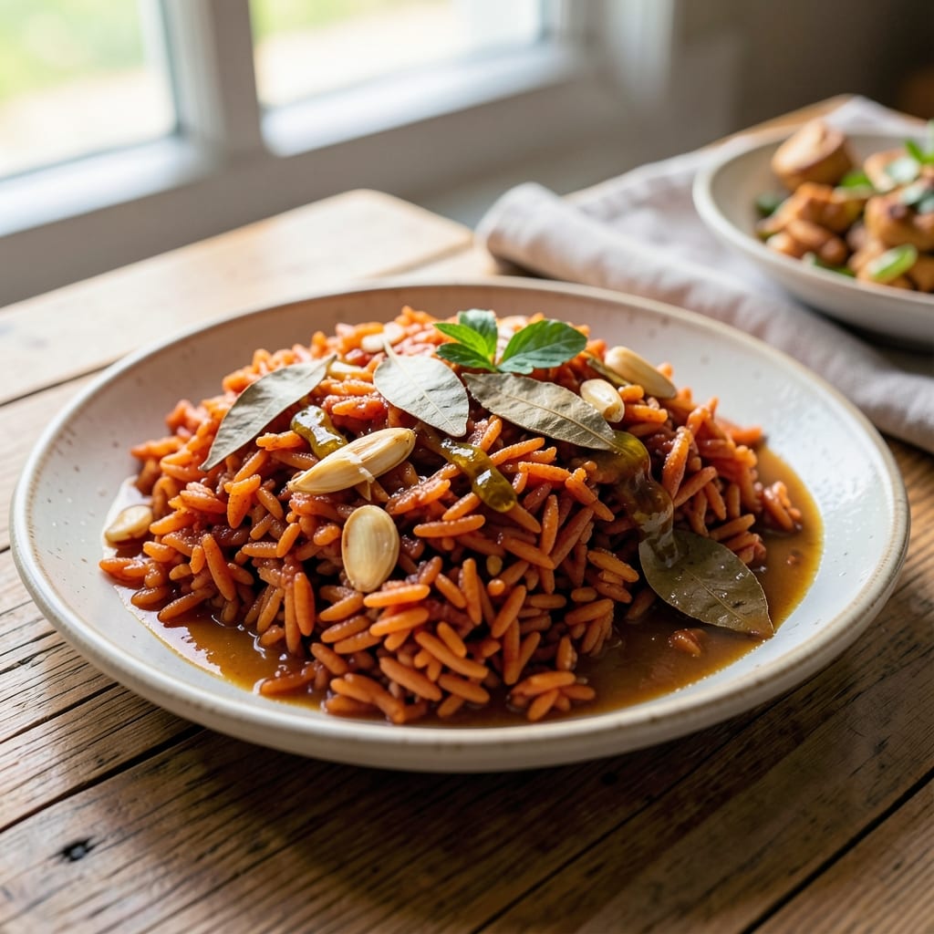 Annatto Rice Recipe: Deep Orange Hues and Nutty Toasted Flavor