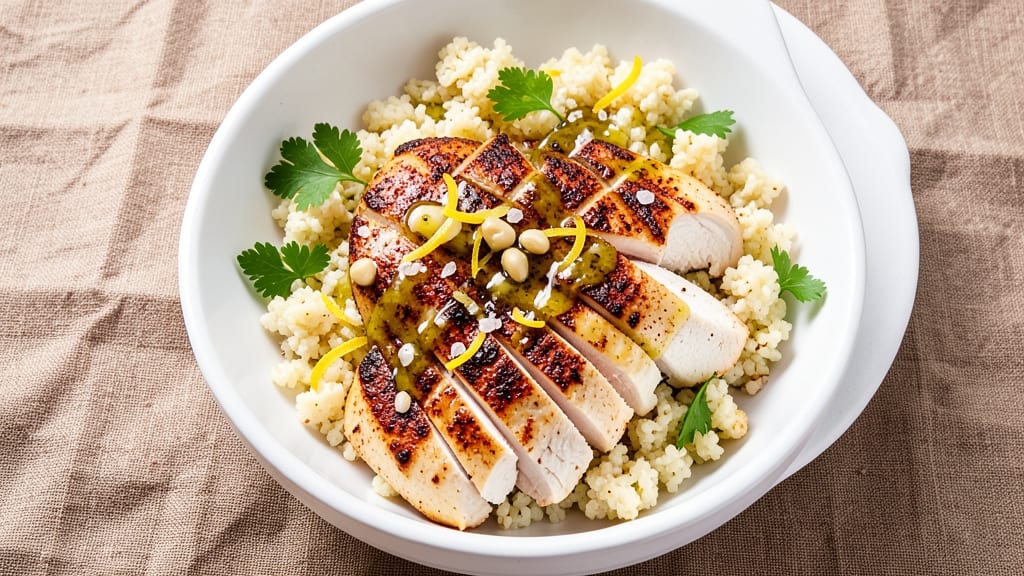 Chicken Breast and Cauliflower Rice Recipe: Pan-Seared Juiciness With Zero Carb Guilt