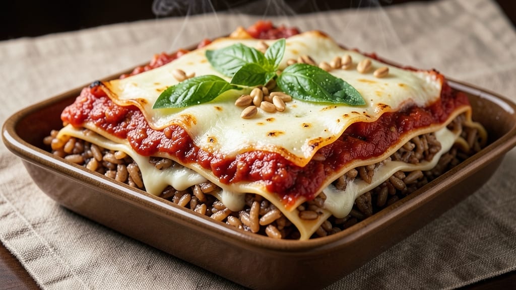 Brown Rice Lasagna Recipe: Hearty Layers With Nutty Depth