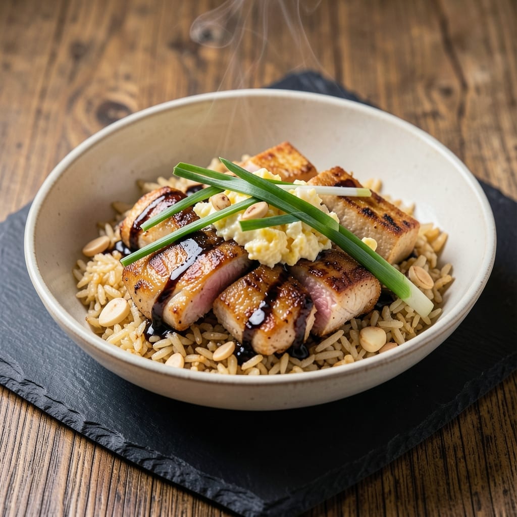 5-Star Chicken Fried Rice Recipe: Wok-Seared Umami Crunch with Eggy Richness