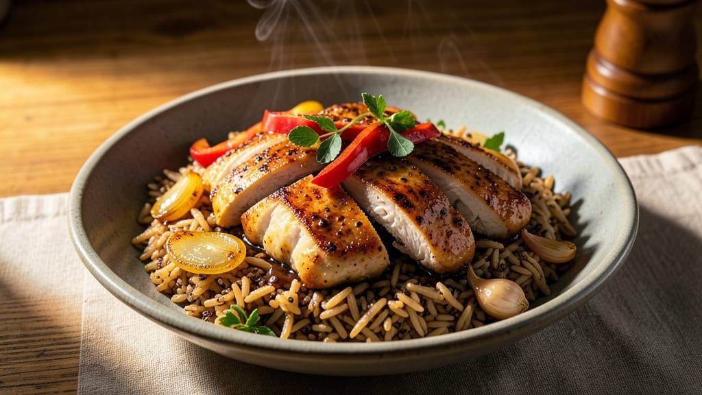 Chicken and Brown Rice Stir Fry Recipe: One-Pan Protein-Packed With Nutty Cumin Heat