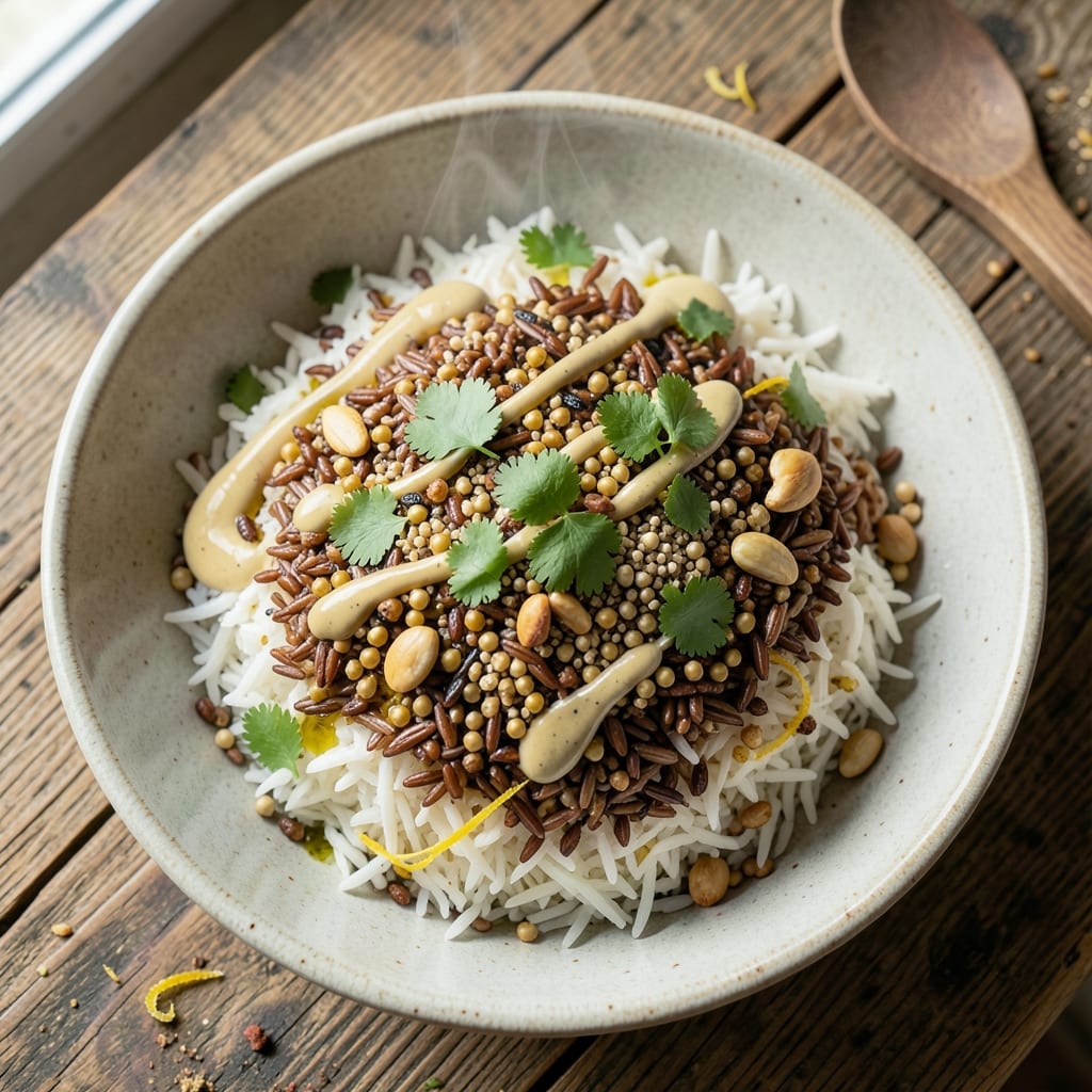 7 Grain Rice Recipe: Nutty Crunch and Fluffy Texture Balance