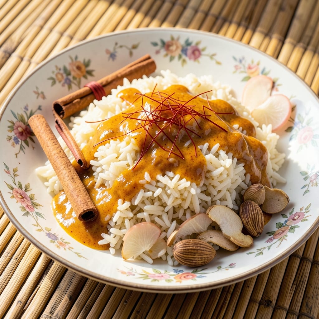 Aligue Rice Recipe: Saffron-Kissed South Indian Porridge Magic