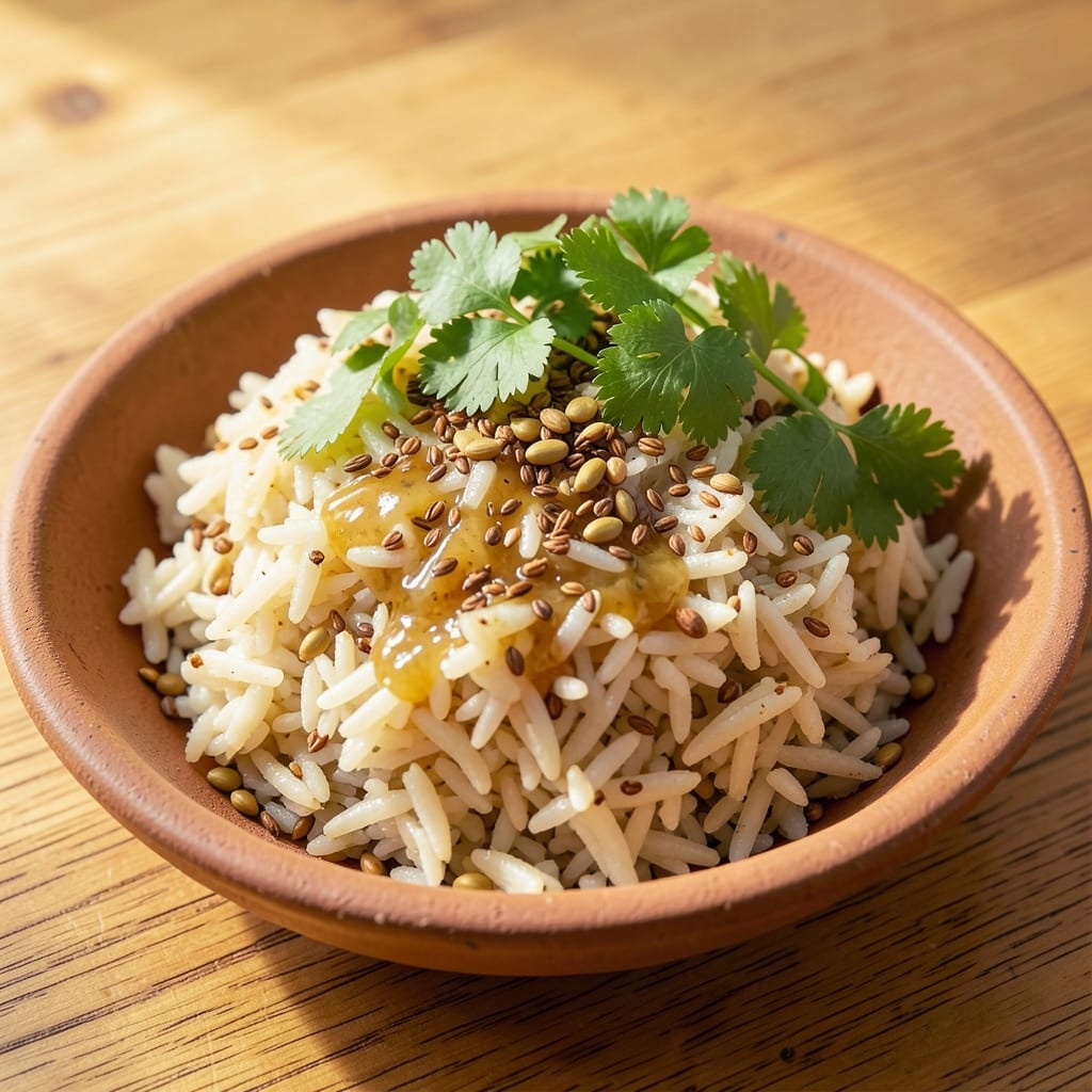 Ajwain Rice Recipe: Earthy Carom Crunch With Fragrant Spice Layers
