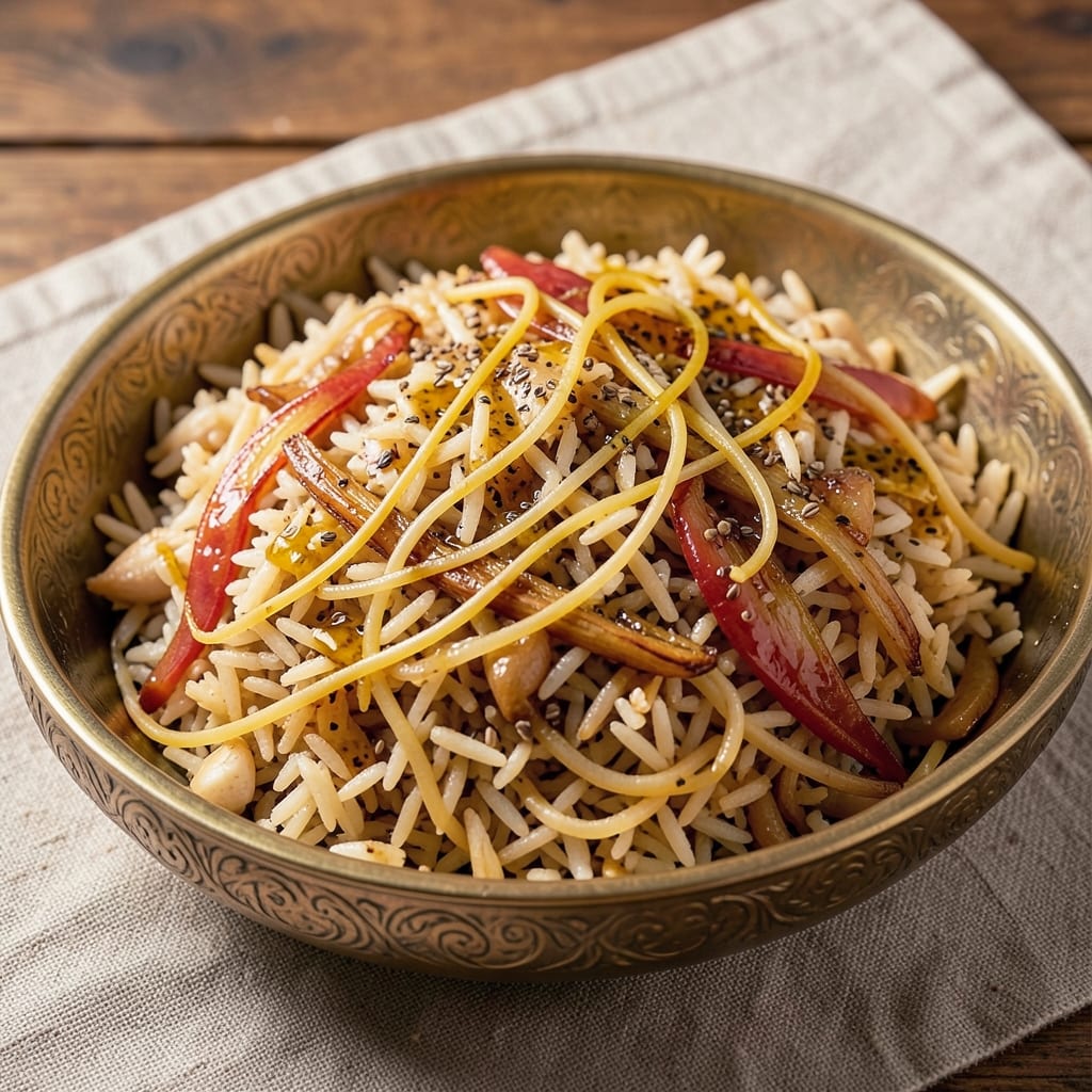 Anil Rice Semiya Recipe: Toasted Spice and Saffron-Infused Comfort Bowl