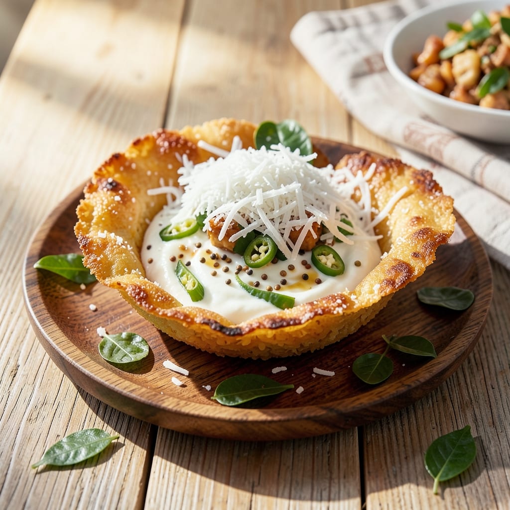 Amboli Recipe With Rice Flour: South Indian Crispy Rice Bites with Spiced Coconut Twist