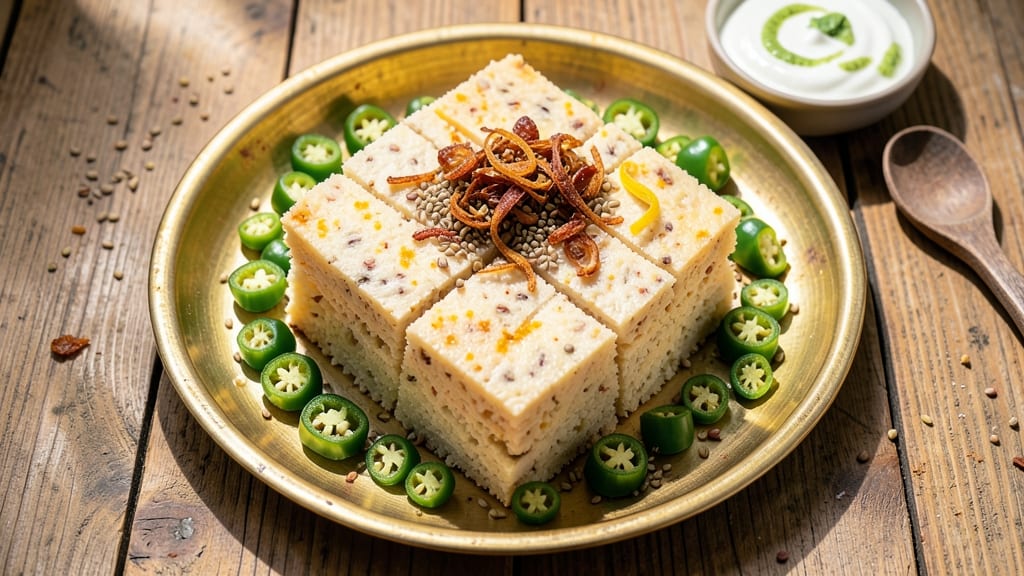 Chana Dal and Rice Dhokla Recipe: Steamed Softness With Tangy Yogurt Twist