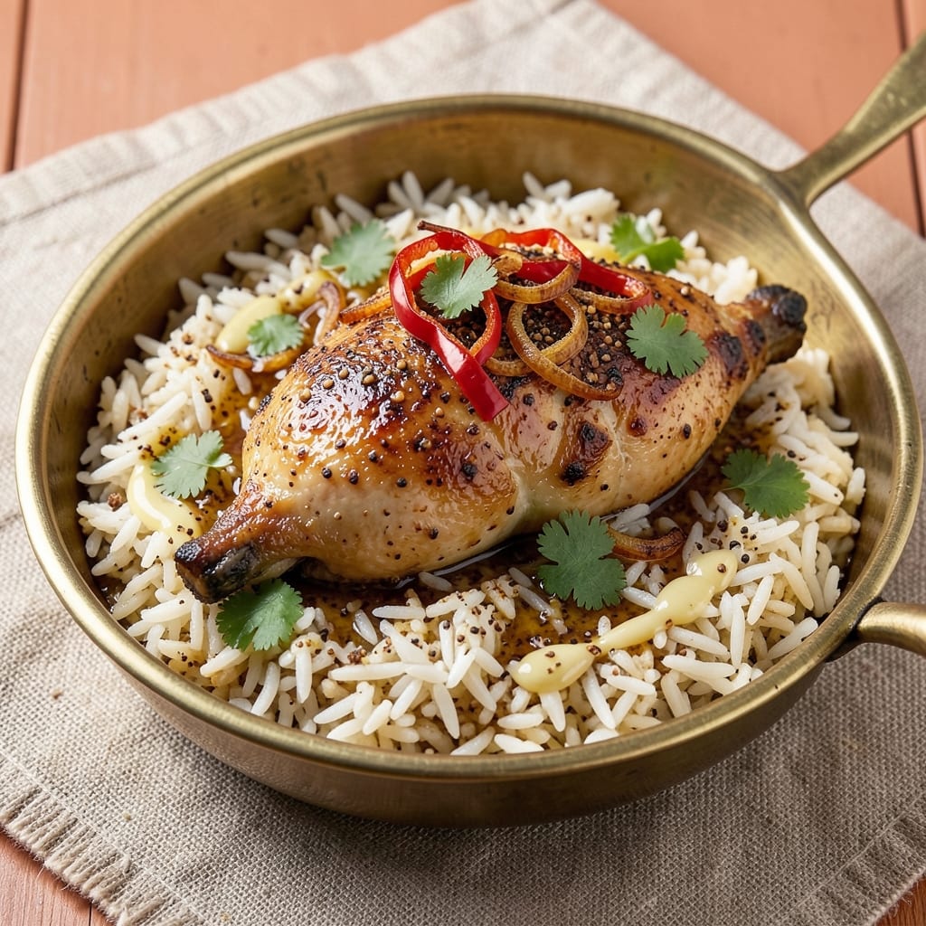 Arabic Rice Pilaf Recipe: Layered Spice and Citrus Brightness