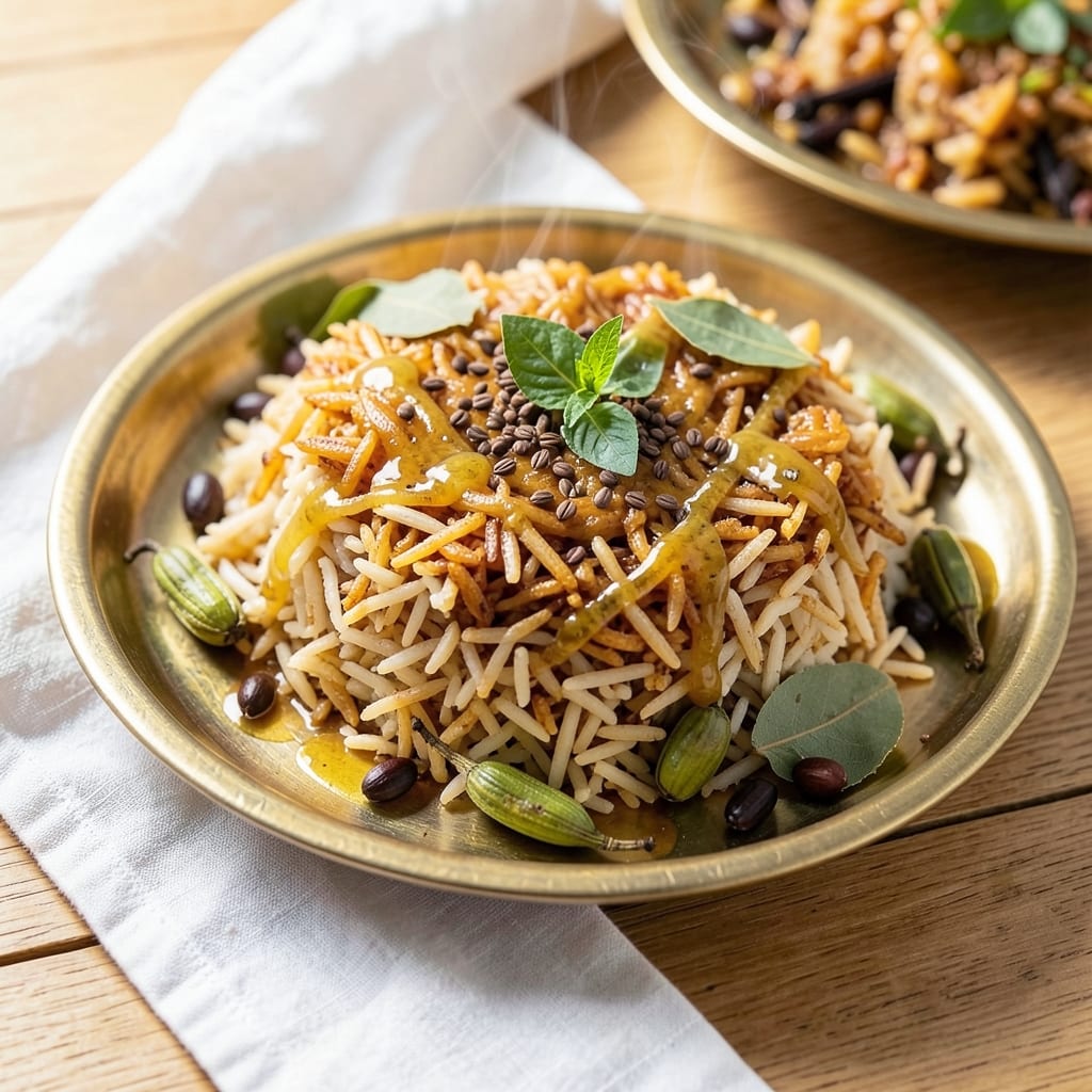Aromatic Indian Rice Recipe: Fragrant Cumin and Saffron Infusion in One Pot