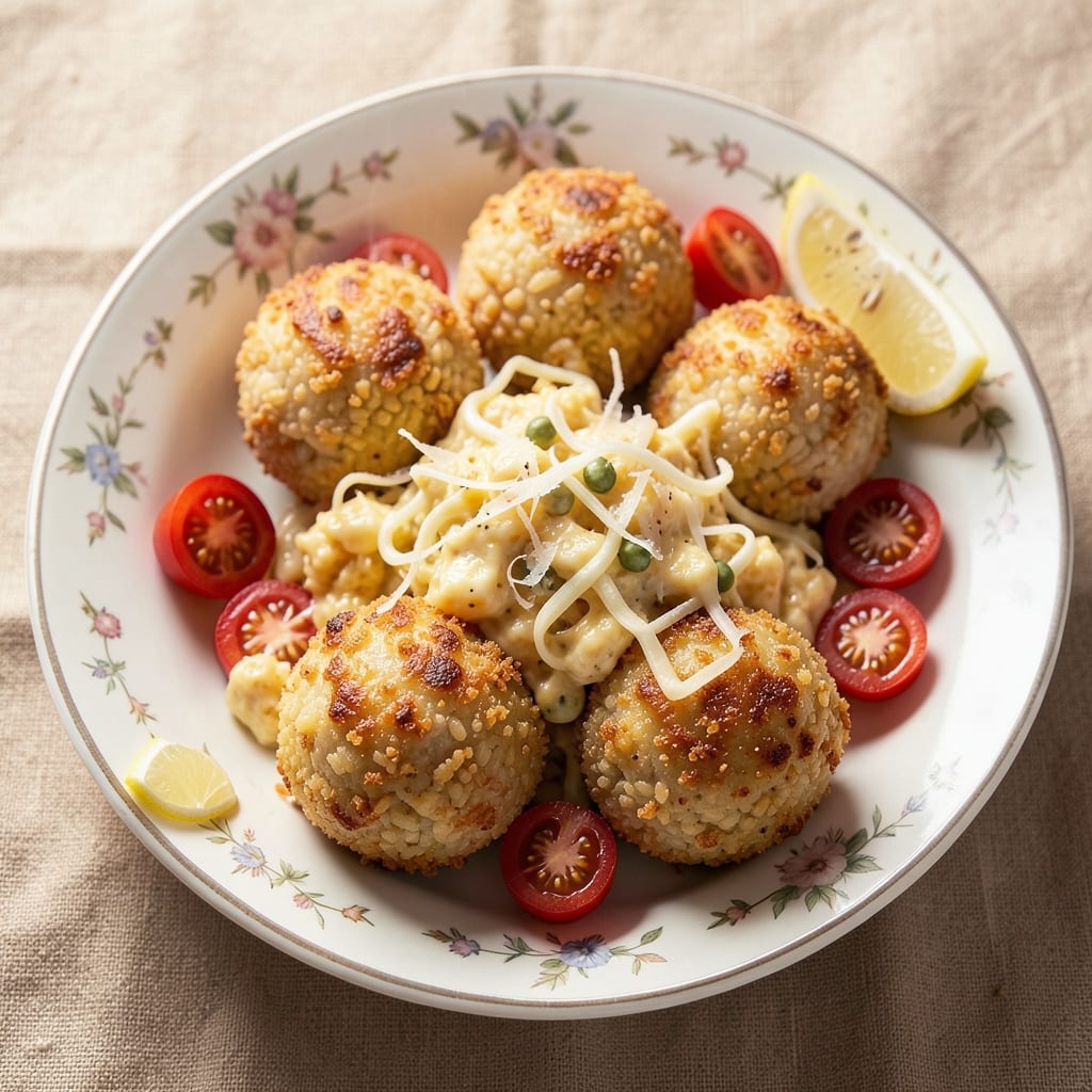 Arborio Rice Balls Recipe: Golden Crispy Bites with Buttery Interiors