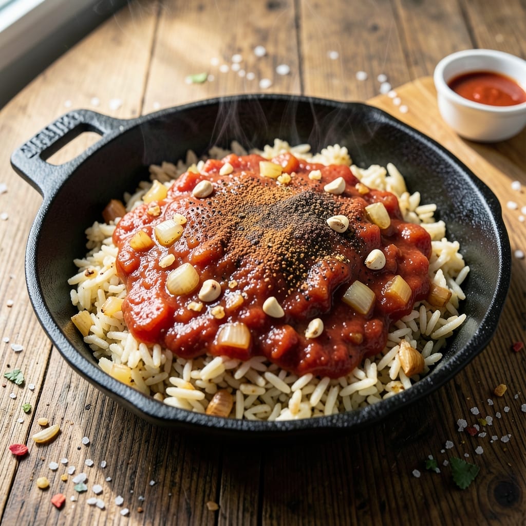 Alton Brown's Spanish Rice Recipe: Smoky Paprika and Tomato-Infused One-Pan Masterpiece