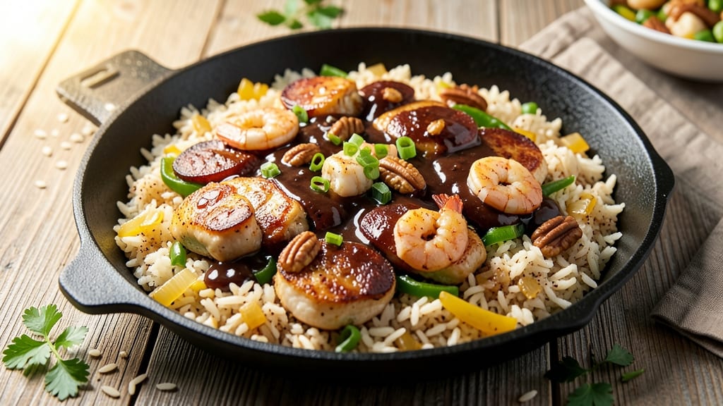 Cajun Jambalaya Rice Recipe: Smoky Spice-Packed One-Pot Feast