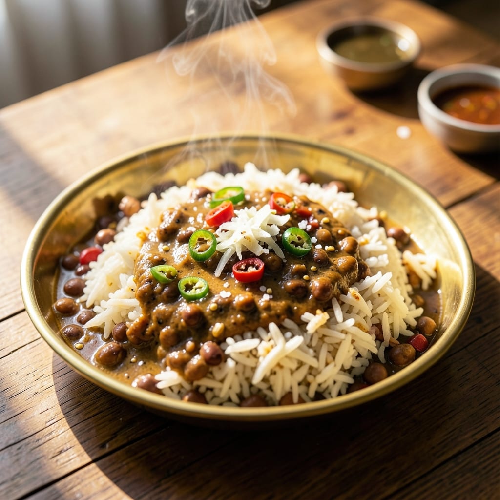 Akkha Masoor Rice Recipe: Spiced Lentil and Rice Harmony in One Pot