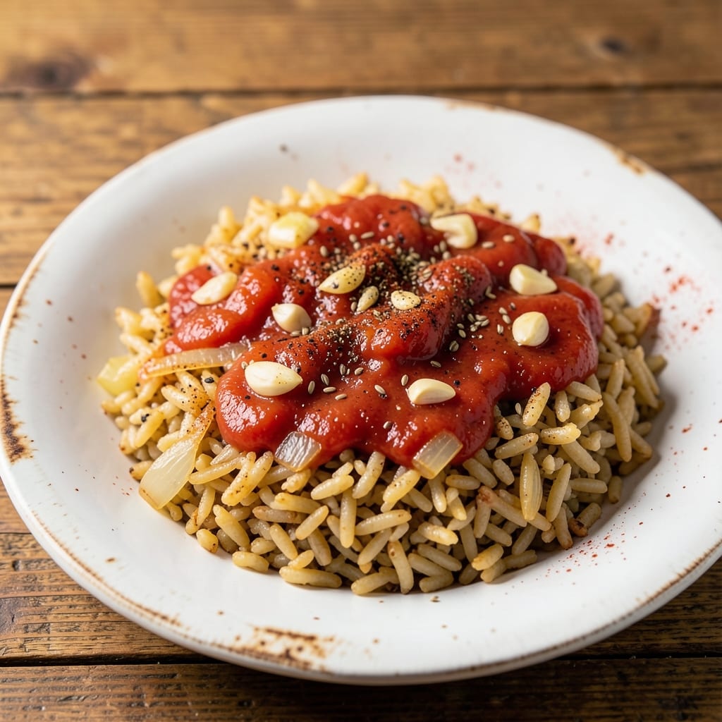 Aaron Sanchez's Mexican Rice Recipe: Smoky Cumin and Charred Tomato Depth