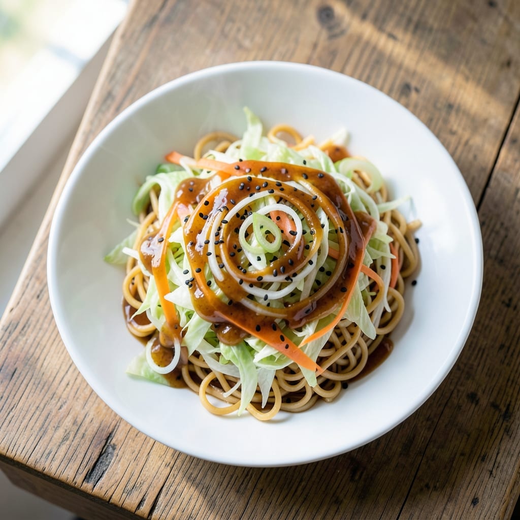 Asian Coleslaw Recipe With Ramen Noodles And Rice Vinegar: Umami-Packed Crunch Meets Tangy Refresh
