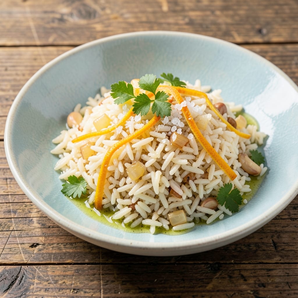 Two Cups Rice Recipe: One-Pot Lemon Garlic Herb Pilaf