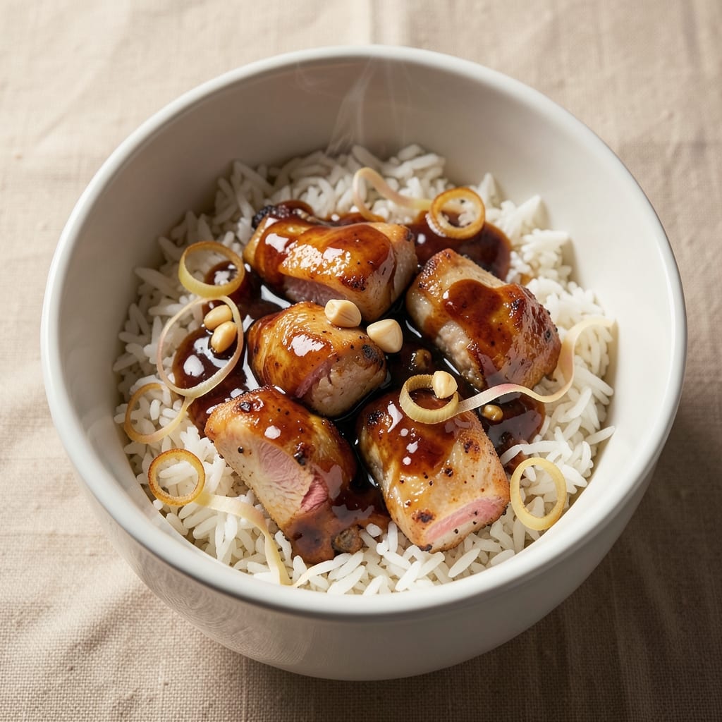 Aroma Rice Cooker Chicken And Rice Recipe: One-Pot Golden Crisp Rice