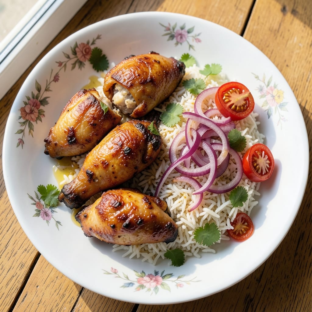 Amba Chicken And Rice Recipe: Yogurt-Marinated Tangy Heat in One Pot