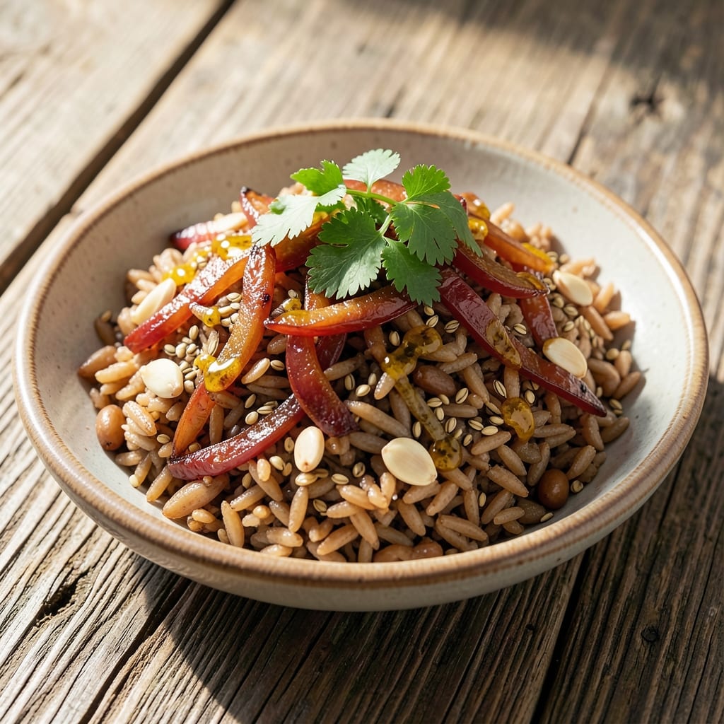 Aroma Brown Rice Recipe: Toasted Spice and Cumin Infusion Magic