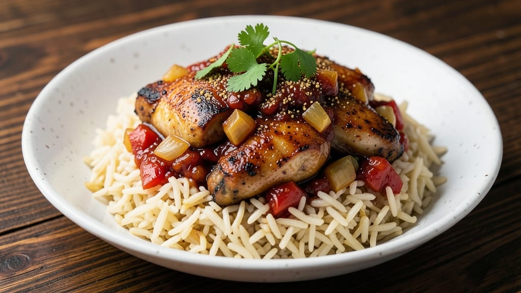 Chicken Chilli Rice Recipe: Smoky Spiced Protein and Fragrant Rice in One Pot