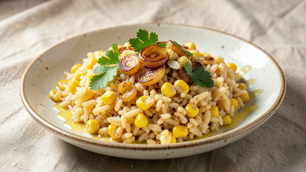 Buttery Corn Rice Recipe: Golden Kernels and Creamy Rice in One Pot