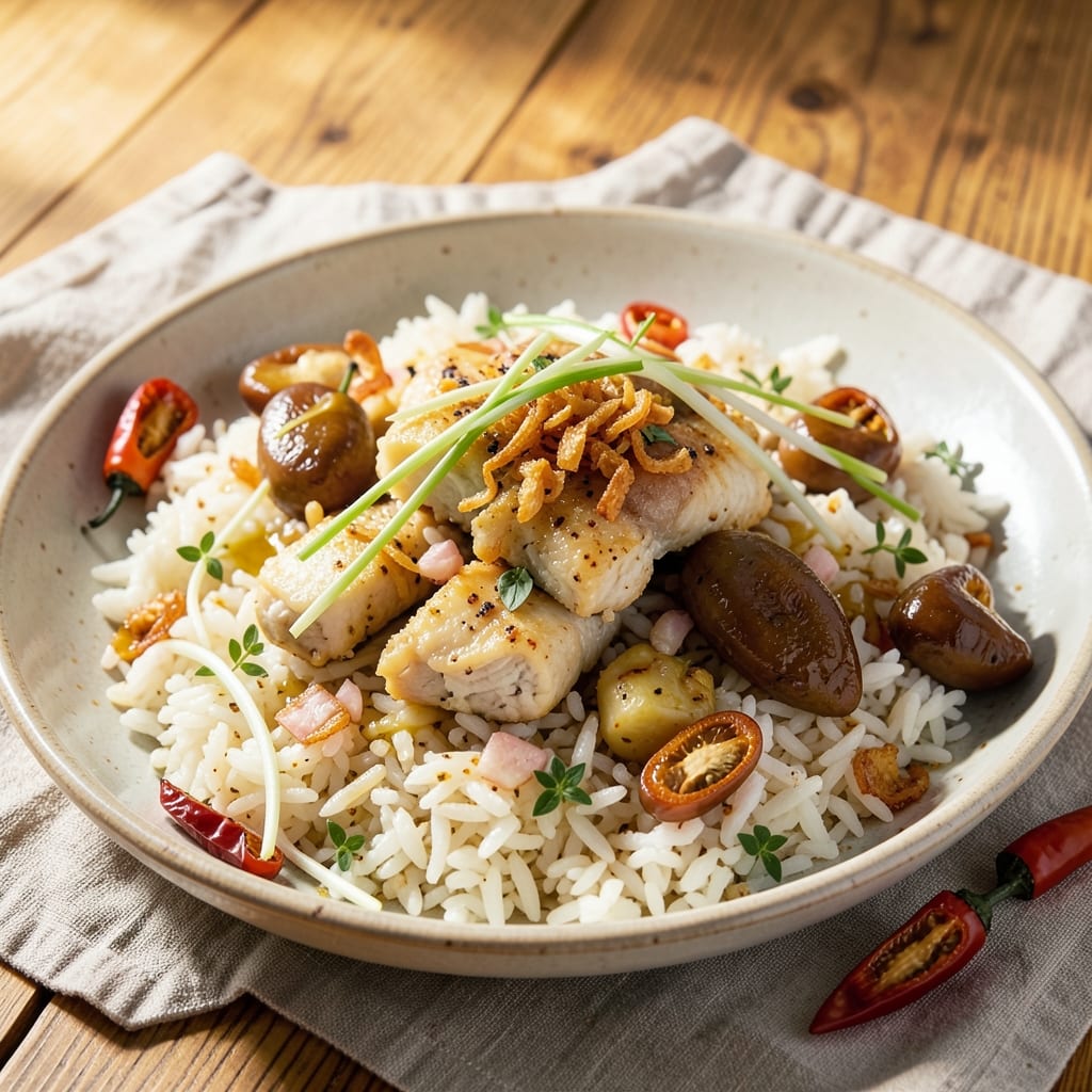 Ackee and Saltfish Seasoned Rice Recipe: Jamaican Breakfast Boldness in One Pot