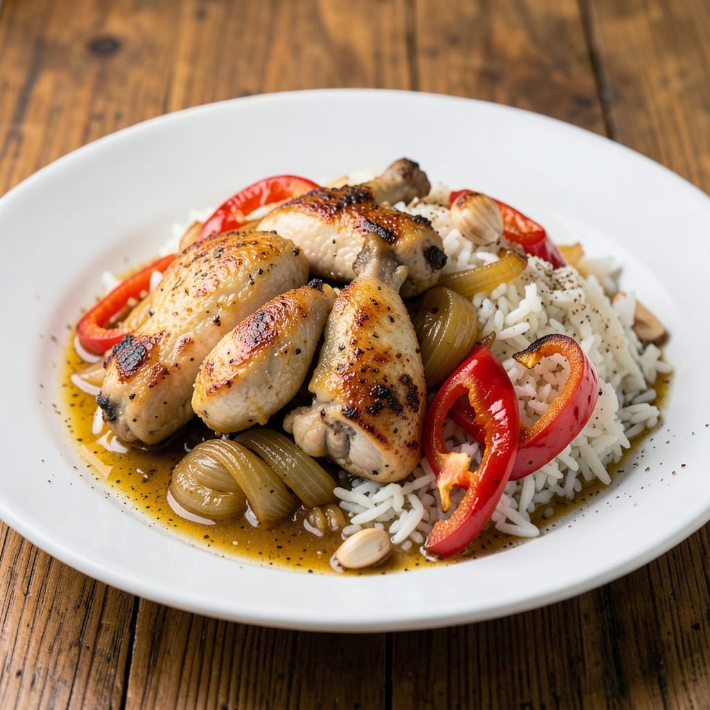 Arroz Con Pollo Chicken and Rice Recipe: One-Pot Golden Crust Magic