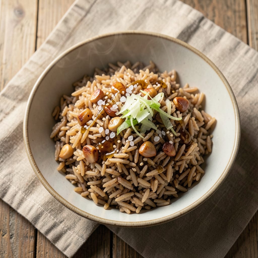 Aroma Rice Cooker Brown Rice Recipe: Nutty, Toasted Perfection in 25 Minutes