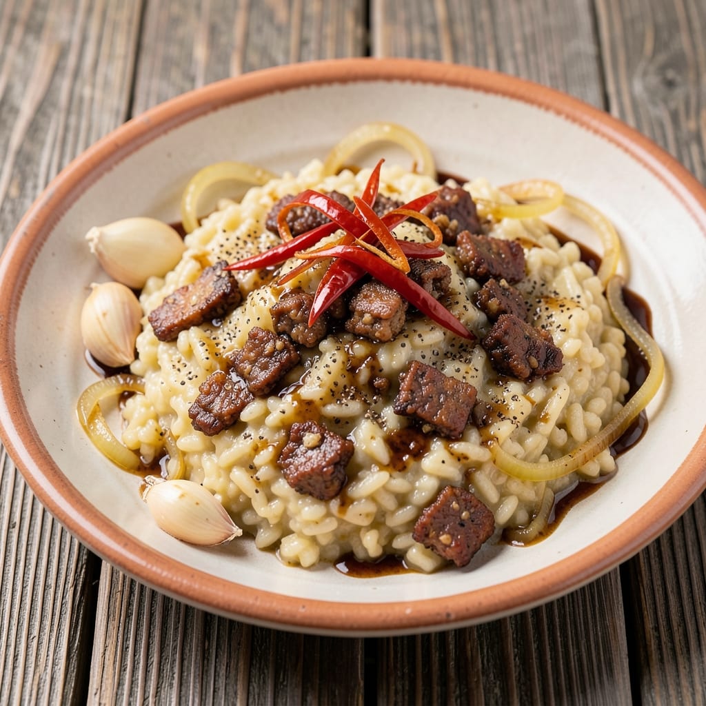 Arborio Rice Recipe Mexican: Smoky Chipotle and Chorizo Risotto Fusion