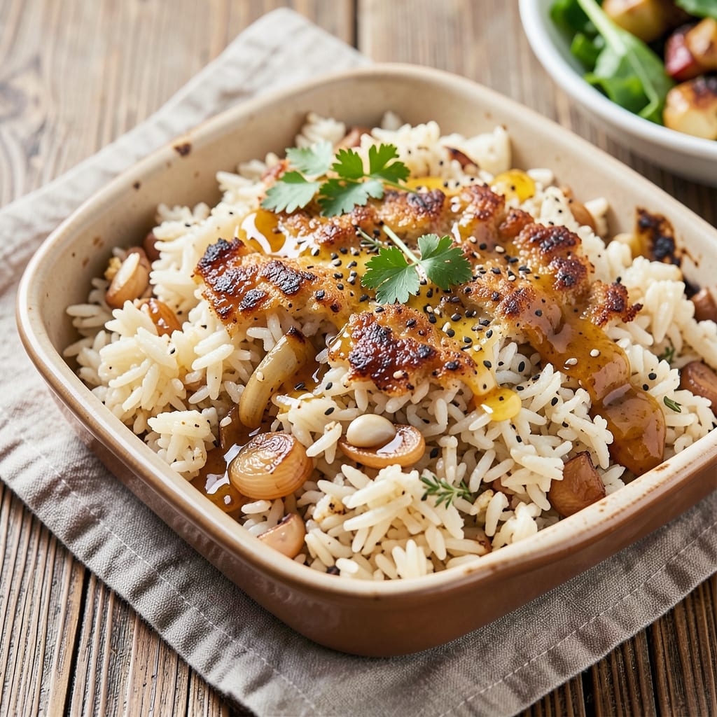 Alton Brown's Baked Rice Recipe: Crispy-Topped, One-Pan Protein Powerhouse