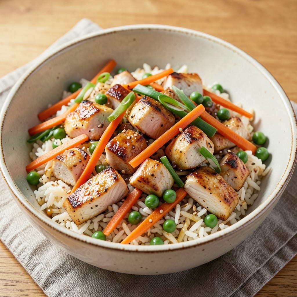 Airfryer Fried Rice Recipe: Crispy Edges, Fluffy Rice Every Time