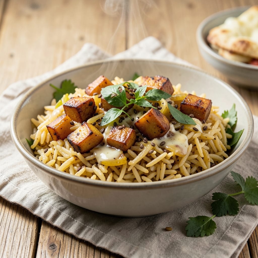 Aloo Methi Rice Recipe: One-Pot Creamy Green Magic