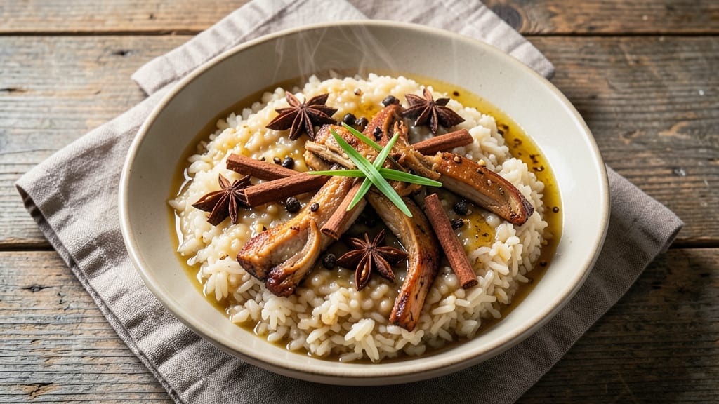 Chicken Porridge Recipe Rice Cooker: Savory Shreds and Fragrant Five-Spice Rice